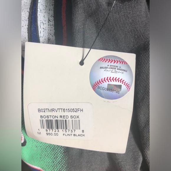 NWT 47 Fenway Park Red Sox Vintage Inspired Tee in Flint Black - Size M - Picture 6 of 7